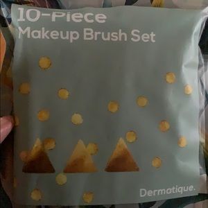 10- piece makeup brush set